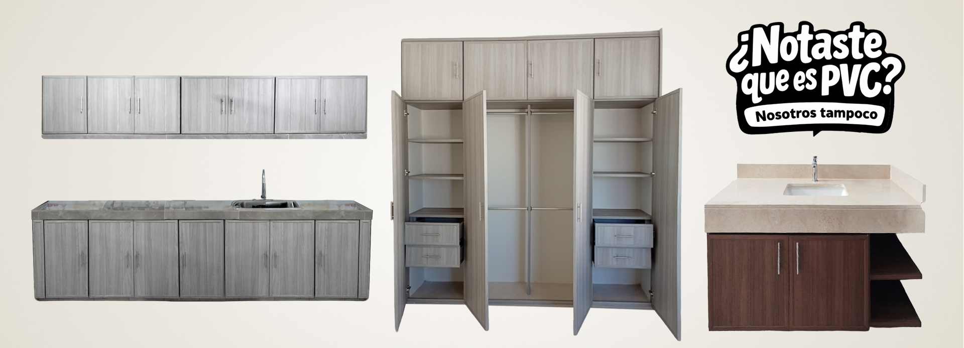 Muebles de PVC Art Decora - Cocinas y Closets en Mérida